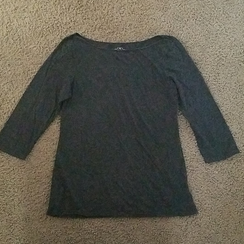 dark grey boat neck Old Navy long sleeve